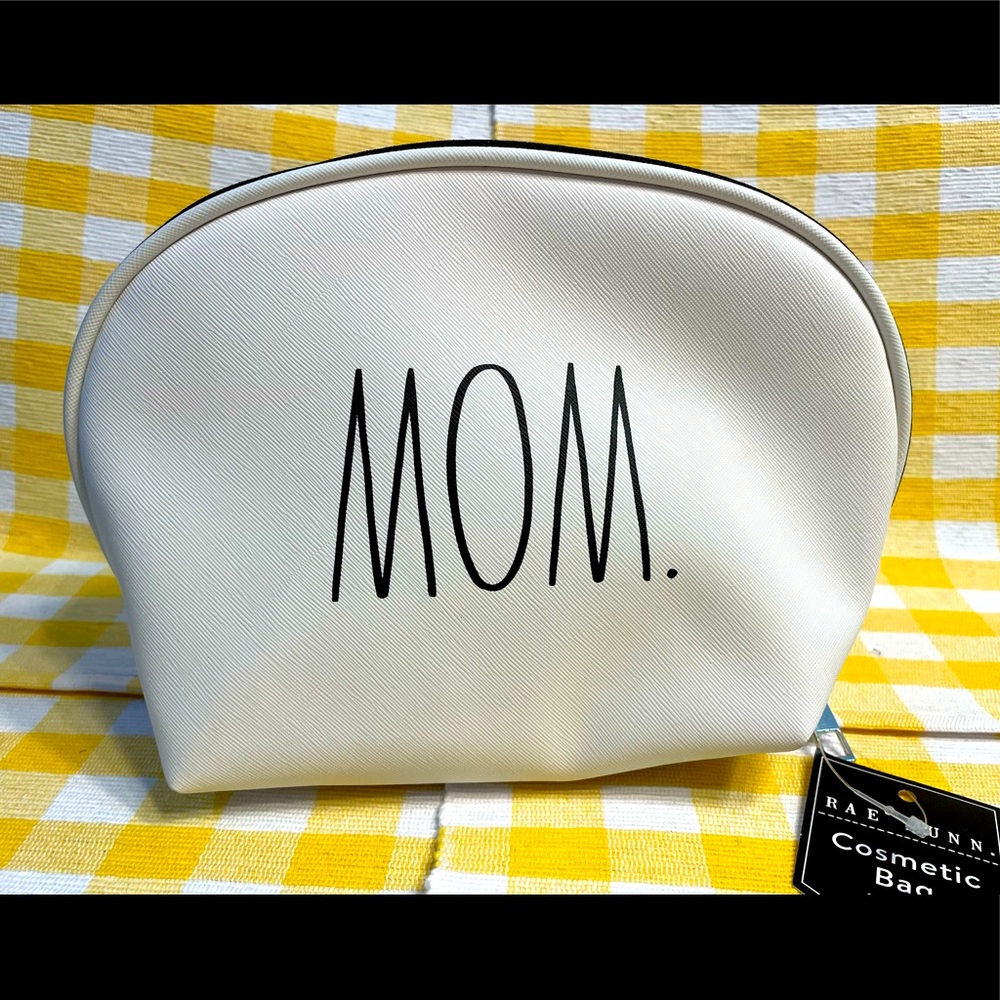 Rae Dunn “Mom” Cosmetic Bag